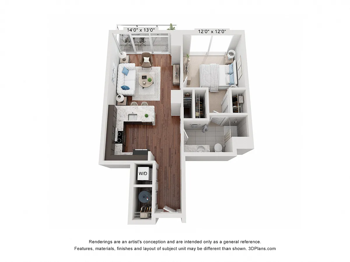 Floor plan 1A