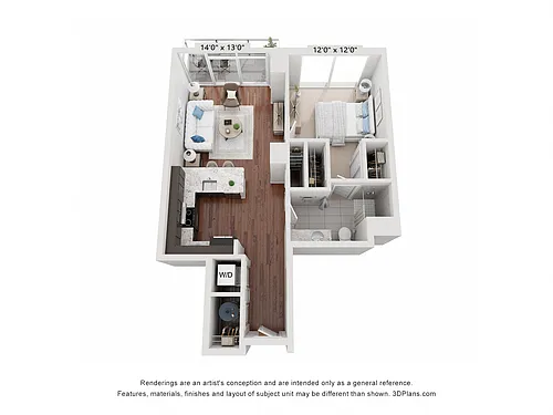 Floor plan 1A