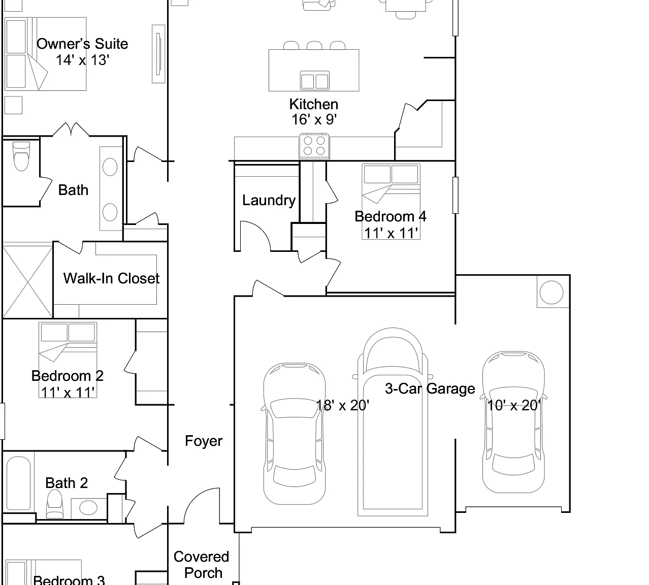 4 bed, 2.0 bath, 1859 sqft, $2,085 — Photo 3