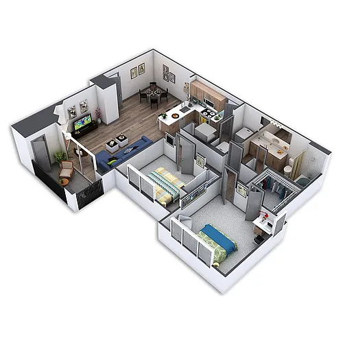 Floor plan Dart Platinum