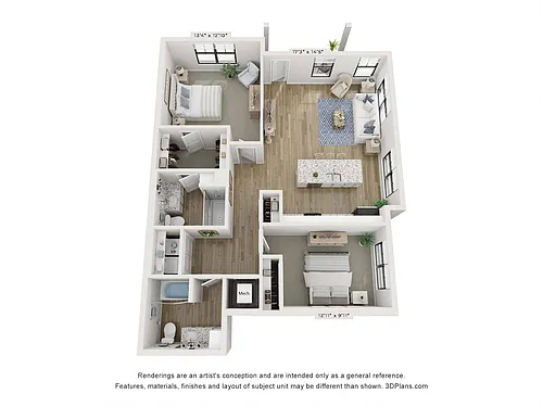 Floor plan Evelyn