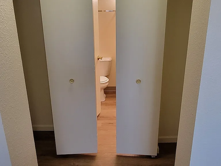 Master Bedroom Dual Closets