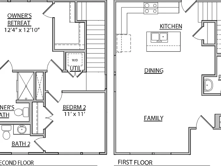 Explore this elegant two-story floor plan designed for comfort and style, offering a perfect blend of private and shared spaces. Explore this elegant two-story floor plan designed for comfort and style, offering a perfect blend of private and shared space