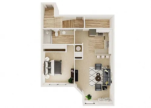 Floor plan Pacific