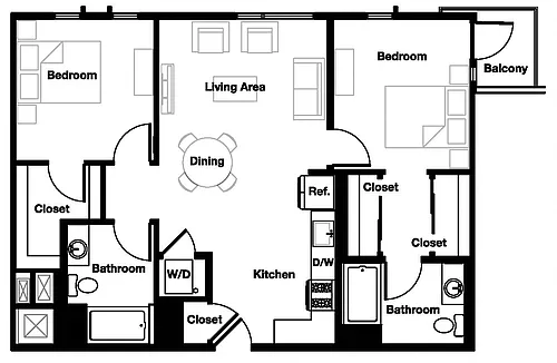 Floor plan B4