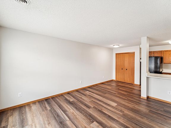 living room and dining area