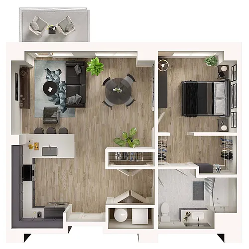Floor plan A6