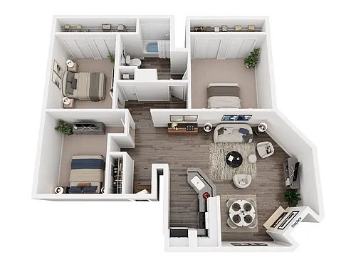 Floor plan MC01R Renovated