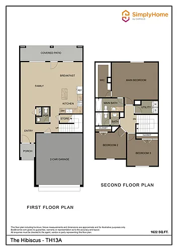 Floor plan 6239 Brenwood Circle