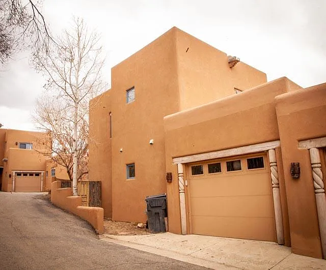 A large heated garage offers storage and and interior direct entrance on cold days or nights.