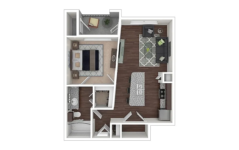 Floor plan Blanco