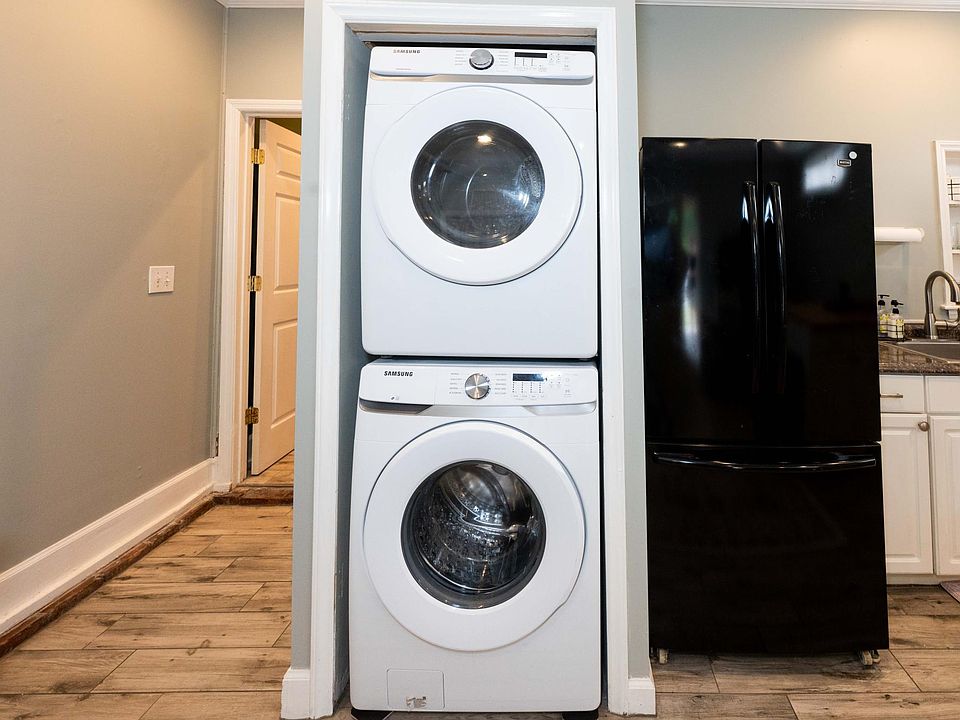 Washer and dryer included