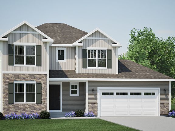 The Bridgeport - English Cottage Elevation