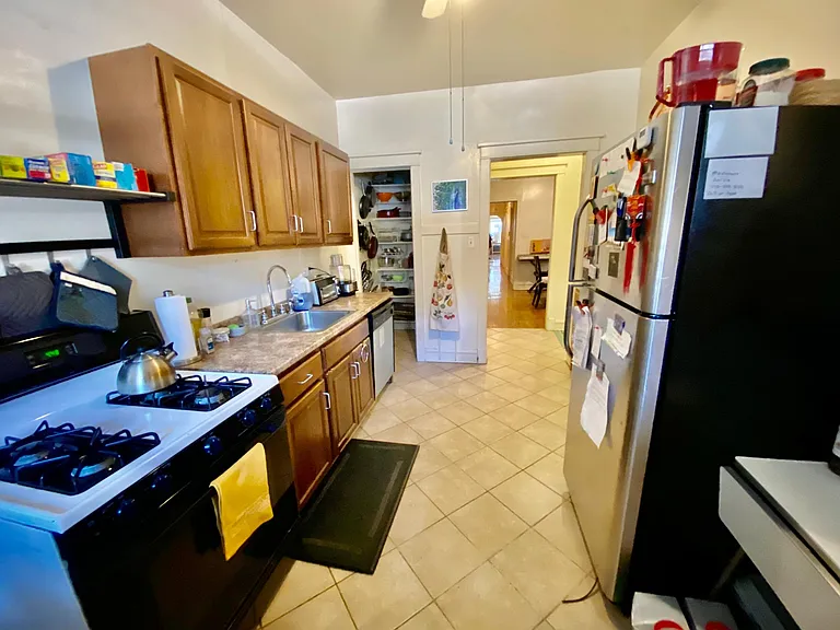 Terrific kitchen opens to private back deck