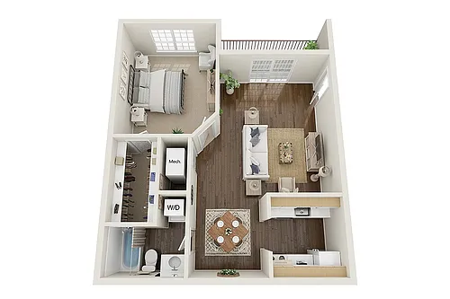 Floor plan The Maple