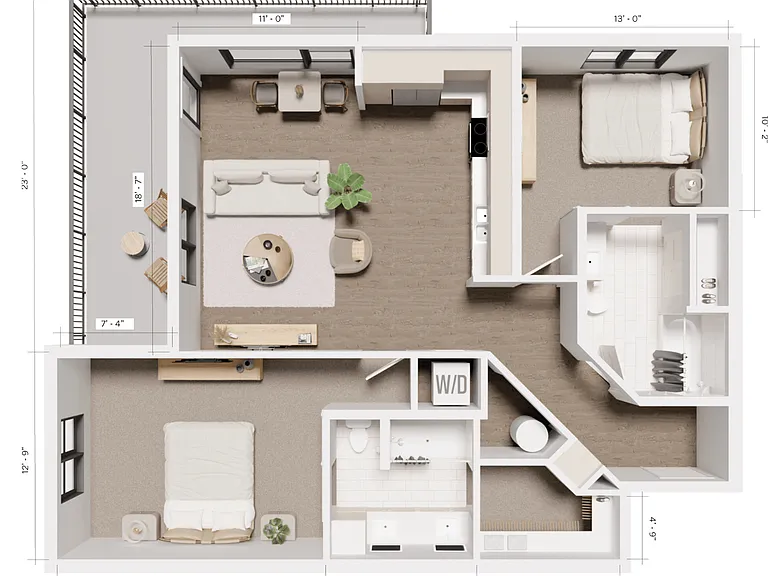 The Grandeur | B5 - Silverlake (2 Bedroom 2 Bath) The Grandeur | B5 - Silverlake (2 Bedroom 2 Bath)