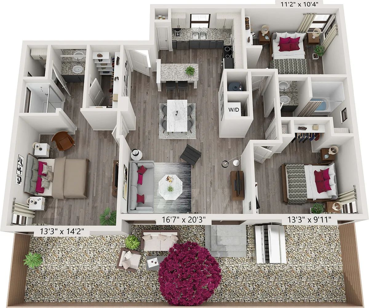 Floor plan C1