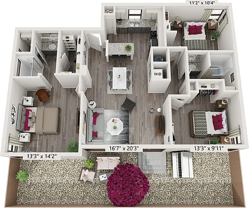 Floor plan C1