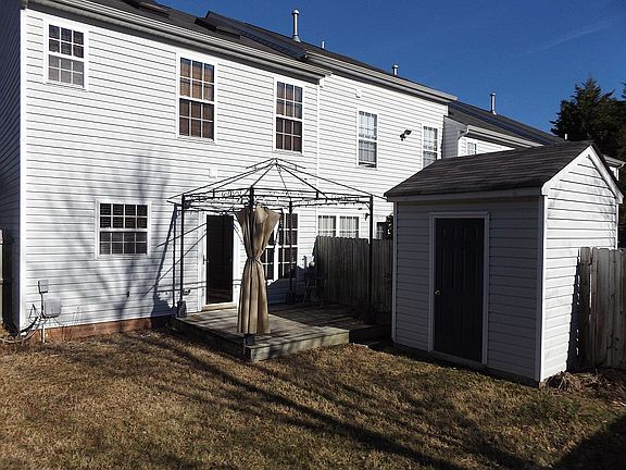 Rear entrance, Storage Shed