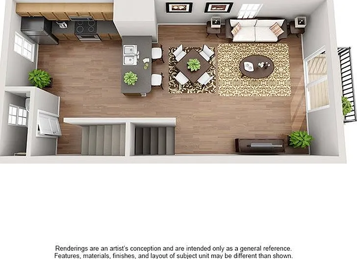 2 Bedroom | 2.5 Bath | 1179 SF | Second Floor 2 Bedroom | 2.5 Bath | 1179 SF | Second Floor