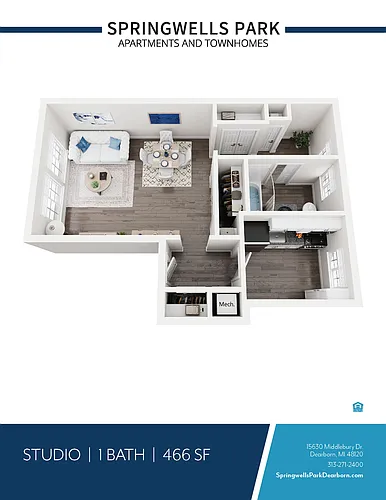 Floor plan STUDIO