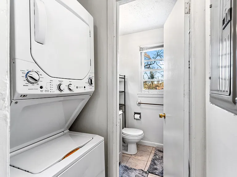 Washer and Dryer on-site. Shared Bathroom - Rooms 1 and 2 share this bathroom.