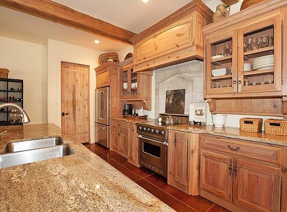 Beautiful Stove with Custom Backsplash