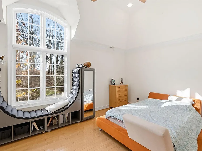 Bright and airy secondary bedroom retreat.