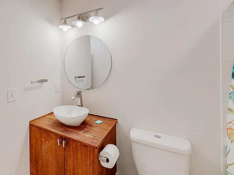 Full bathroom shared by two members