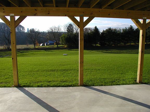View from walk-out Basement