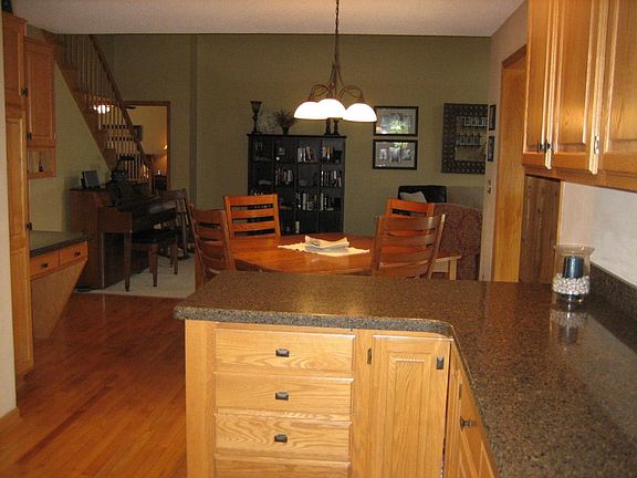 View from Kitchen to Living Rm