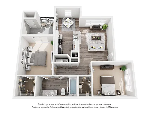 Floor plan B1