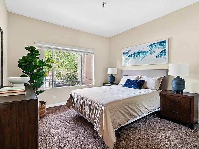 Apartment bedroom