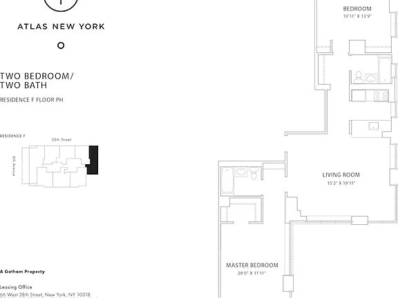 2nd image of 66 W 38th St #Penthouse F
