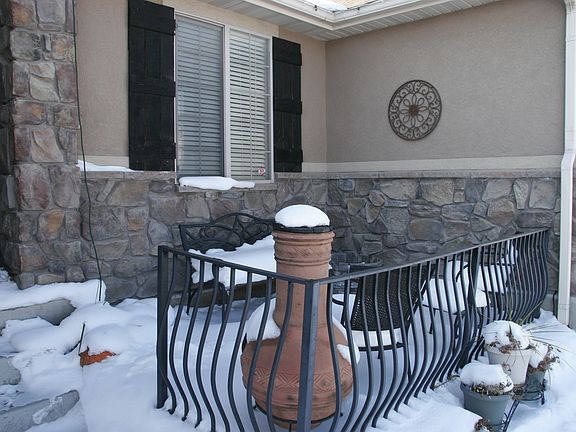 Front Porch in Winter