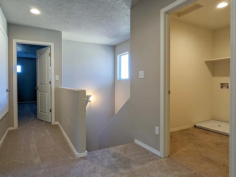 Laundry room & stairway