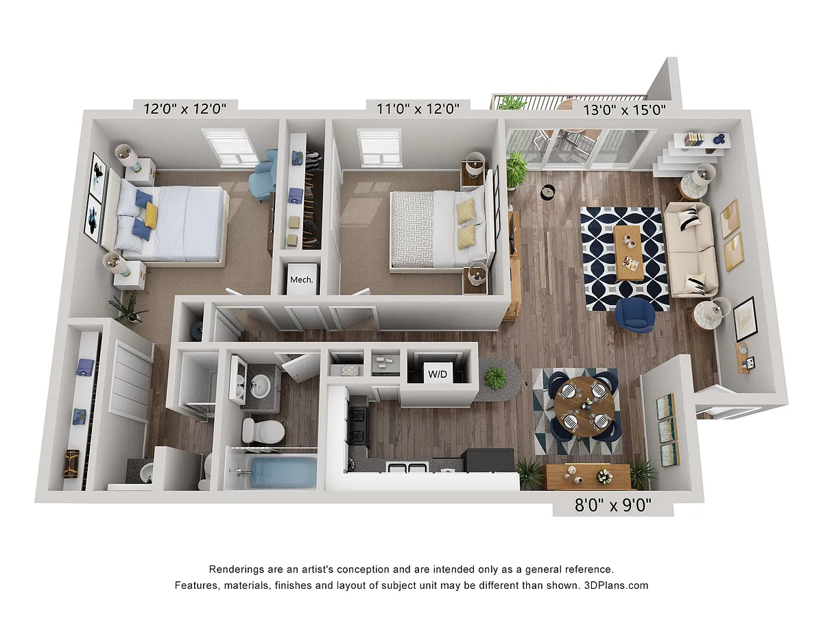 Floor plan B2