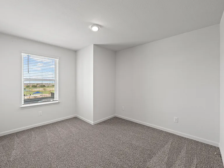 The secondary bedrooms are a perfect space for children's bedrooms or guest rooms.