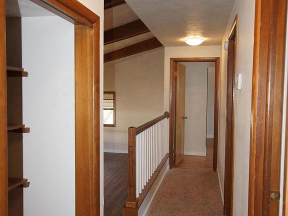 Bedrooms are 3 steps up from Living Room