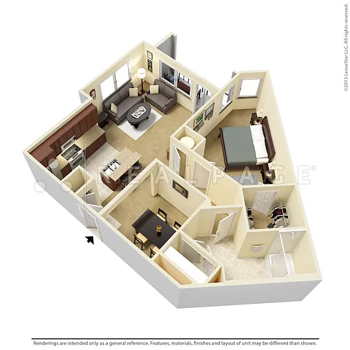 Floor plan St. Charles Railway
