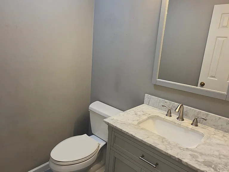 Half bath downstairs
