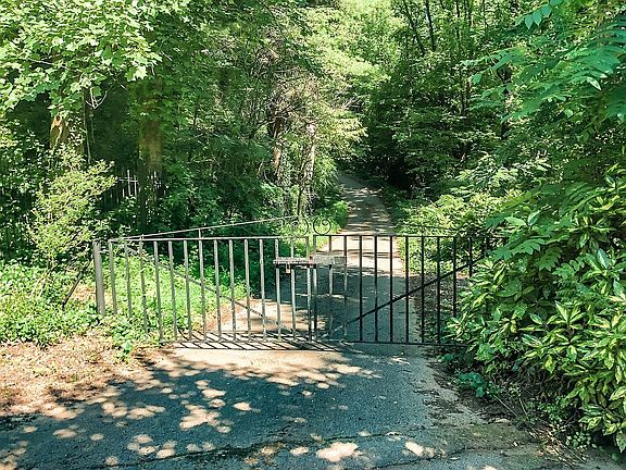 Entryway from cul-de-sac