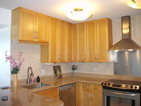 Kitchen cabinets,sink, dishwasher