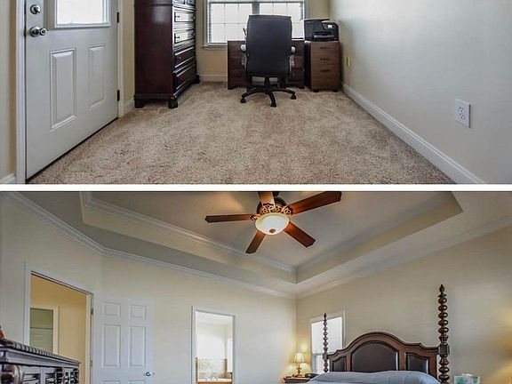 Master Bedroom. No carpet. Hardwood Flooring.