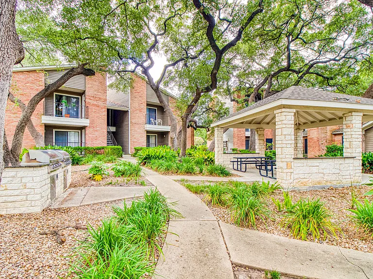 Outdoor courtyard