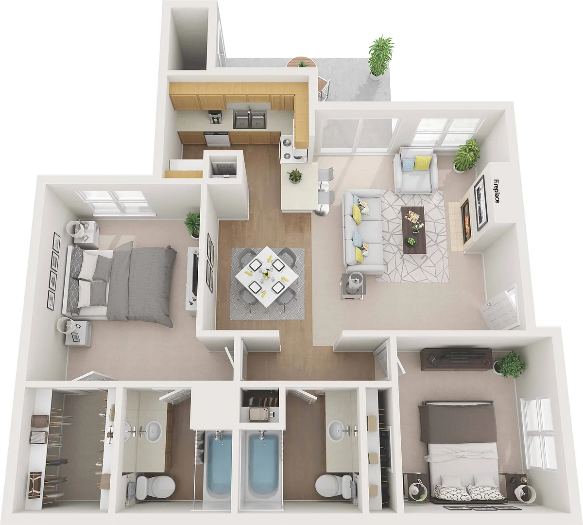 Floor plan B1R
