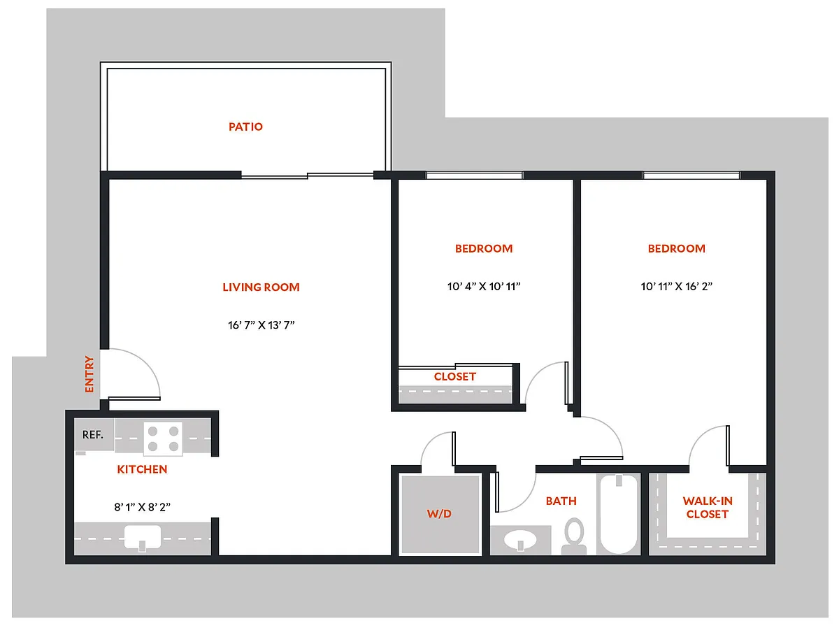 Floor plan Plan 2C - Classic