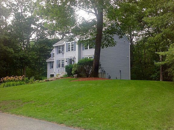 Landscaped front yard