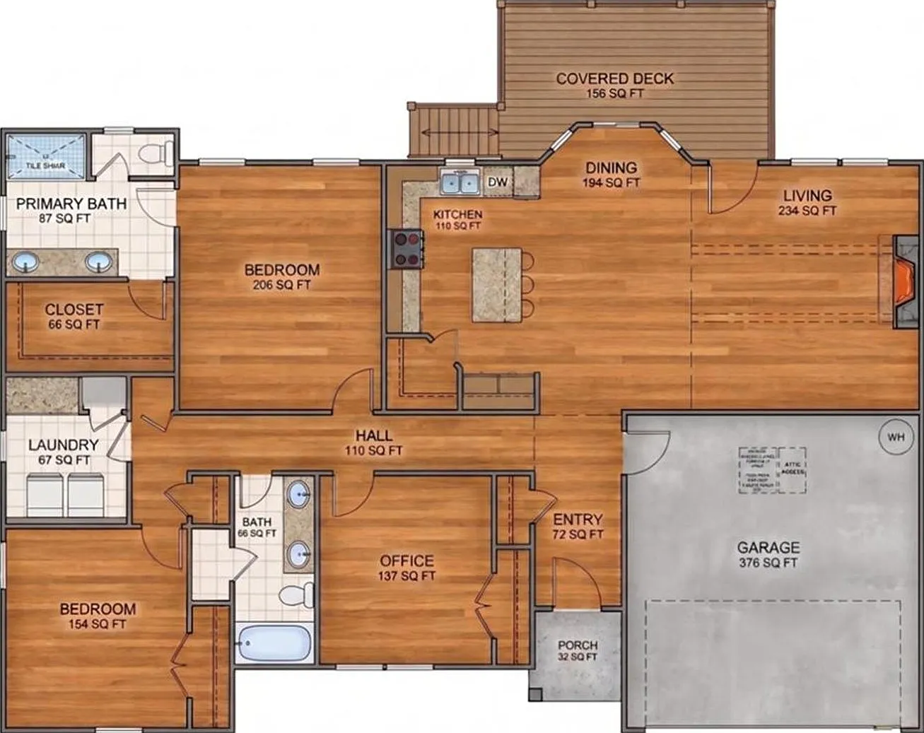 Modern Bella Vista Retreat with Luxury Finishes & Mountain Bike Access — Photo 3