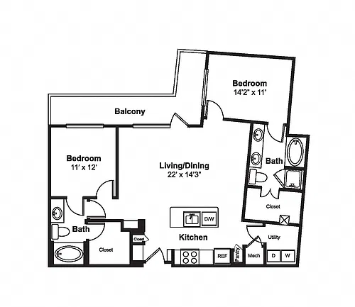 Floor plan B11